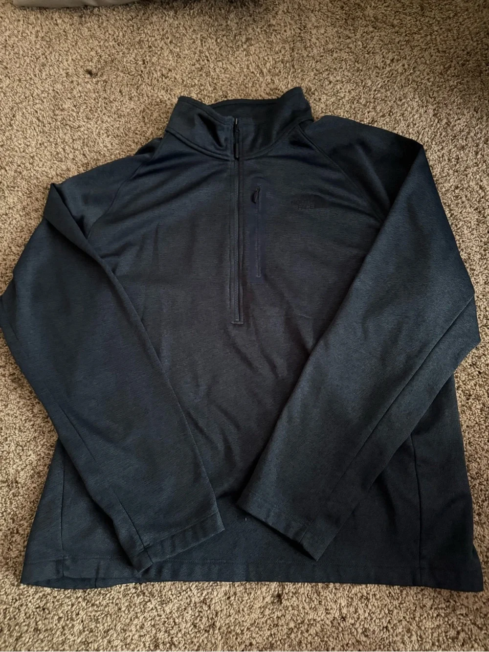 The North Face Navy Blue Quarter-Zip Pullover